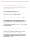 MSN 560 Exam CHAPTER 10&vert; UPDATED Questions with 100&percnt; Correct Answers&NewLine;