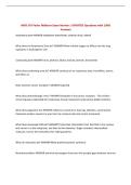 MSN 570 Patho Midterm Exam Review &vert; UPDATED Questions with 100&percnt;&NewLine;Answers