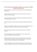 MSN 570 Advanced Pathophysiology United States university week 4 &vert; UPDATED Questions with 100&percnt; Answers