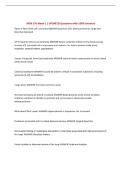 MSN 570 Week 2 &vert; UPDATED Questions with 100&percnt; Answers&NewLine;