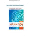 TEST BANK For Nursing Now&colon; Today's Issues&comma; Tomorrow's Trends&colon; Today's Issues&comma;Ninth Edition by Joseph T&period; Catalano Latest Upload&period;&period;