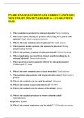 PN 4003 EXAM QUESTIONS AND CORRECT ANSWERS &vert;&NewLine;NEW UPDATE 2026&sol;2027 &vert;GRADED A&plus; &vert; GUARANTEED&NewLine;PASS&period;