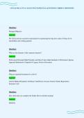 CINTAS SSR ACTUAL EXAM TEST PAPER FULL QUESTIONS CORRECT RESPONSES&NewLine;FORM TWO