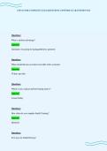 CINTAS SSR COMPREHENSIVE EXAM SCRIPT COMPLETE QUESTIONS VERIFIED&NewLine;SOLUTIONS FORM TWO