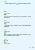 CINTAS SSR COMPREHENSIVE EXAM SCRIPT COMPLETE QUESTIONS VERIFIED&NewLine;SOLUTIONS