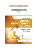 COMPLETE TEST BANK&colon; For Digital Radiography And Pacs 4th Edition By Christi Carter Msrs Rt&lpar;R&rpar; &lpar;Author&rpar; Latest Update Graded A&plus;
