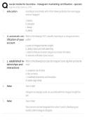 Instagram Marketing Certification &sol; Score 100&percnt; &sol; 2025 Update &sol; Business Guide