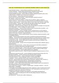 NURS 3366 - PATHOPHYSIOLOGY TEST 2 QUESTIONS ANSWERED CORRECTLY LATEST UPDATE 2026