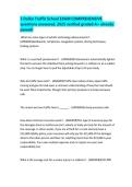5 Dollar Traffic School Exam Comprehensive Review &vert; Questions & Answers &vert; Traffic School Exam Prep