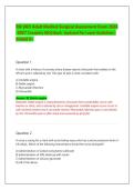 RN VATI Adult Medical Surgical Assessment Exam &vert; Complete MCQ Bank Updated Guidelines
