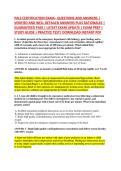 PALS CERTIFICATION EXAM&ndash; QUESTIONS AND ANSWERS &vert; &NewLine;VERIFIED AND WELL DETAILED ANSWERS PLUS RATIONALES &vert; &NewLine;GUARANTEED PASS &vert; LATEST EXAM UPDATE &vert; EXAM PREP &vert; &NewLine;STUDY GUIDE &vert; PRACTICE TEST&vert; DOWNLOAD INSTANT PDF