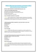NIMS IS-700&period;b Final Exam Questions and Answers &lpar;2026 &sol;&NewLine;2027&rpar; &lpar;Verified Answers 300 qustions&NewLine;