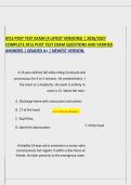 ATLS POST TEST EXAM &lpar;4 LATEST VERSIONS&rpar; &vert; 2026&sol;2027&NewLine;COMPLETE ATLS POST TEST EXAM QUESTIONS AND VERIFIED&NewLine;ANSWERS &vert; GRADED A&plus; &vert; NEWEST VERSION&period;