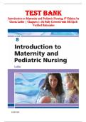 Leifer Introduction to Maternity and Pediatric Nursing Test Bank 2026&colon; 700&plus; Questions&comma; Verified Answers & Rationales &vert; 8th Edition Study Guide for NCLEX-RN & Nursing Exam Success