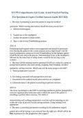 ATI PN Comprehensive Exit Exam Questions&comma; Answers and Rationales Guide 2027&sol;2028&NewLine;