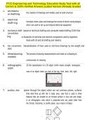 FTCE Engineering and Technology Education Study Test with all Correct & 100&percnt; Verified Answers &vert;Latest Version &vert;Already Graded A&plus;