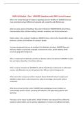 MSN 610 Module 1 Test &vert; UPDATED Questions with 100&percnt; Correct Answers&NewLine;