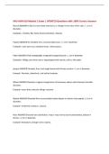NKU MSN 610 Module 2 Exam &vert; UPDATED Questions with 100&percnt; Correct Answers&NewLine;