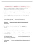 MSN 610 - Module 5 Exam &vert; UPDATED Questions with 100&percnt; Correct Answers&NewLine;