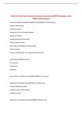 MSN 612 Final Exam Northern Kentucky University&vert; UPDATED Questions with 100&percnt; Correct Answers&NewLine;