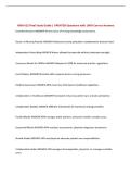 MSN 612 Final Study Guide &vert; UPDATED Questions with 100&percnt; Correct Answers&NewLine;