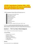 ATI RN Comprehensive Predictor 2026 &ndash; NGN-Style Exam Questions with Answers and Detailed Rationales