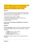 NR 601 Midterm Exam Practice Questions with Answers and Rationales in an NP graduate nursing style Top Rated Latest Version &period;