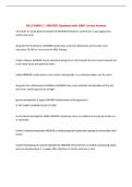N212 EXAM 2 &vert; UPDATED Questions with 100&percnt; Correct Answers&NewLine;