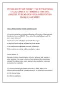 TNT 800&period;8 IP INTERN PROJECT&colon; THE INSTRUCTIONAL &NewLine;CYCLE &vert; GRADE 4 MATHEMATICS&comma; TEKS DATA &NewLine;ANALYSIS&comma; STUDENT GROUPING & INTERVENTION &NewLine;PLAN &vert; 2026 UPDATE&excl;&excl;&excl;