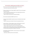 N212&colon; Final Exam &vert; UPDATED Questions with 100&percnt; Correct Answers&NewLine;