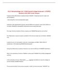 N212- Pathophysiology Unit 1 EXAM Eastwick College-Hackensack &vert; UPDATED Questions with 100&percnt; Correct Answers