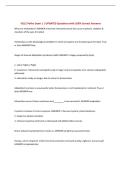 N212 Patho Exam 1 &vert; UPDATED Questions with 100&percnt; Correct Answers&NewLine;