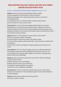 NR601 MIDTERM EXAM WITH VERIFIED QUESTIONS WITH CORRECT&NewLine;ANSWERS 2025&sol;2026 NEWEST EXAM