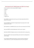 NGA 85 important stuff &vert; UPDATED Questions with 100&percnt; Correct Answers&NewLine;