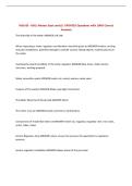 BUNDLE FOR NGA 85  EXAMS with  UPDATED Questions and 100&percnt; Correct Answers