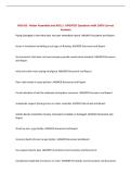 NGA 85 - Meter Assembly and AOCs &vert; UPDATED Questions with 100&percnt; Correct Answers