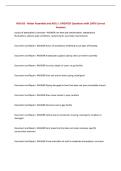 NGA 85 - Meter Assembly and AOCs &vert; UPDATED Questions with 100&percnt; Correct Answers&NewLine;