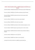 NGA 85 - Meter Assembly and AOCs &vert; UPDATED Questions with 100&percnt; Correct Answers