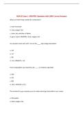 NGA 85 Exam &vert; UPDATED Questions with 100&percnt; Correct Answers&NewLine;