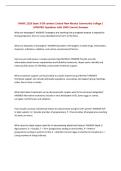 NMNC 1210 Exam 3 OB content Central New Mexico Community College &vert;&NewLine;UPDATED Questions with 100&percnt; Correct Answers