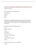 NR 222 Exam &num;1 Chamberlain &vert; UPDATED Questions with 100&percnt; Correct Answers&NewLine;