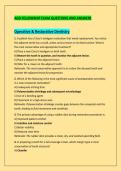 AGD FELLOWSHIP EXAM QUESTIONS AND ANSWERS 