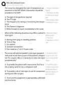 HALLMARK EXAM BSN 206 EXAM &lpar;ACTUAL EXAM&rpar; WITH CORRECT QUESTIONS AND WELL ANSWERED ANSWERS LATEST WELL GRADED A&plus;