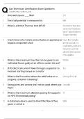 Gas Technician Certification Exam Questions 2025-2026 &sol; G2 & Gas Fitter Practice Test &sol; Score 100&percnt; with Verified Answers & Study Guide&NewLine;&NewLine;