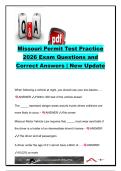 MISSOURI PERMIT EXAM COMPLETE PACKAGE DEAL