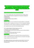 WGU C170 Data Management Applications OA Exam Actual Exam 2026&sol;2027 &ndash; Complete Objective Assessment with Detailed Rationales &vert; 100&percnt; Verified &vert; Pass Guaranteed &ndash; A&plus; Graded