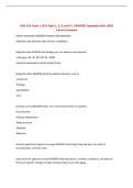 NSG 316 Exam 1 GCU Topic 1&comma; 2&comma; 3&comma; and 4 &vert; UPDATED Questions with 100&percnt;&NewLine;Correct Answers