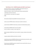 NSG 316 Exam 1 GCU &vert; UPDATED Questions with 100&percnt; Correct Answers&NewLine;