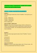LOUISIANA CLASS D "CHAUFFEUR'S" LICENSE TEST Complete &NewLine;Practice Exam with Verified Answers 