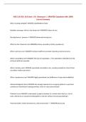 NSG 316 GCU 310 Exam 1 Dr&period; Davenport &vert; UPDATED Questions with 100&percnt;&NewLine;Correct Answers